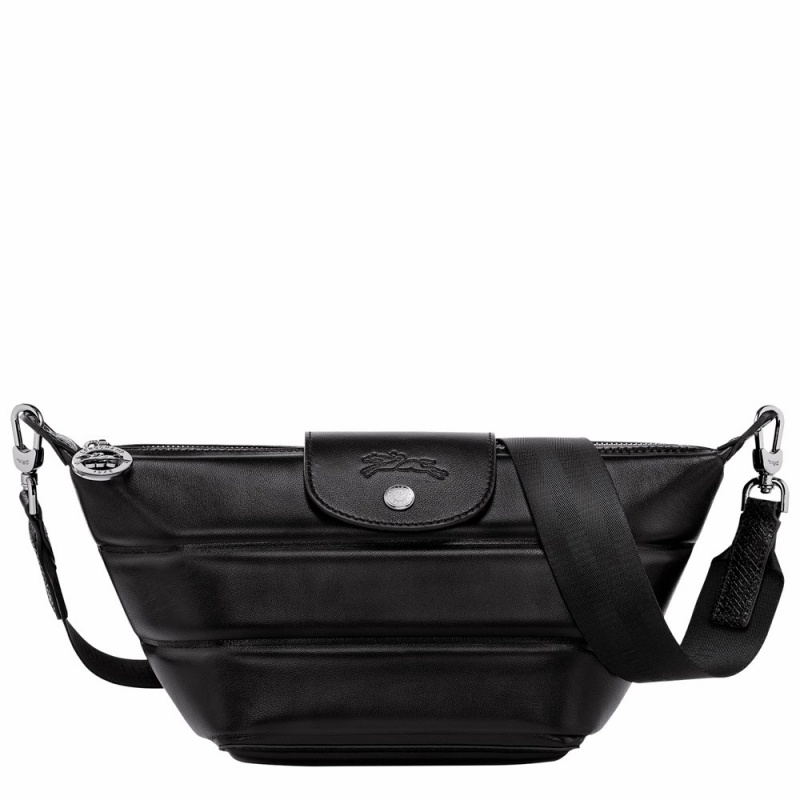 Black Longchamp Le Pliage Xtra XS Women's Crossbody Bags